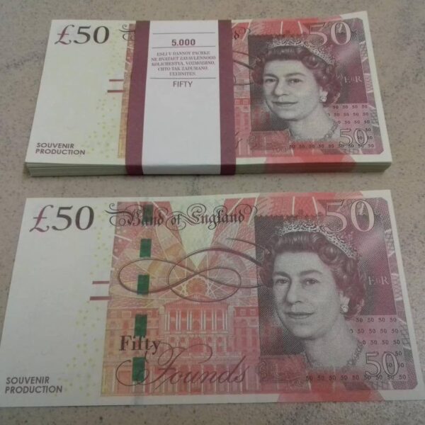 50 British Pounds